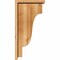 Ekena Millwork Newport Rough Sawn Corbel w/Backplate, Western Red Cedar, 6"W x 12"D x 24"H COR06X12X24NEW01RWR - alternate 2